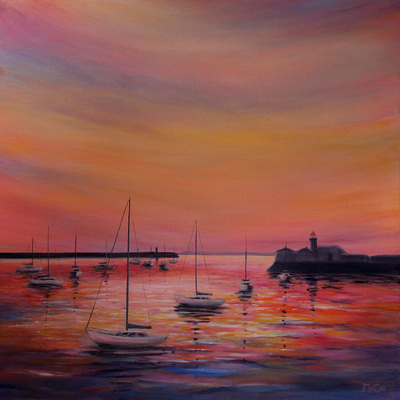 Sunset Colours - SOLD