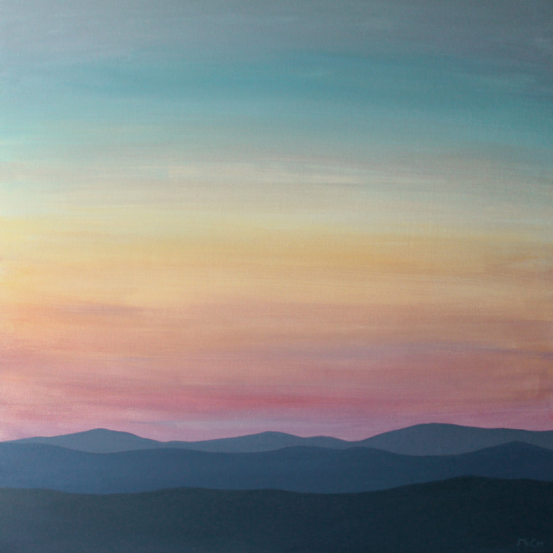 'Mountain Sunset'
