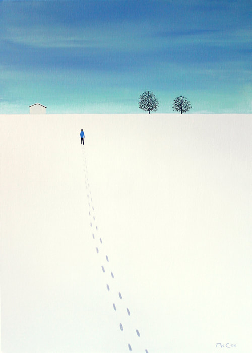 Walking through the Snow